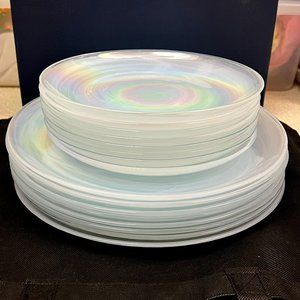 Glistening Glass Plates